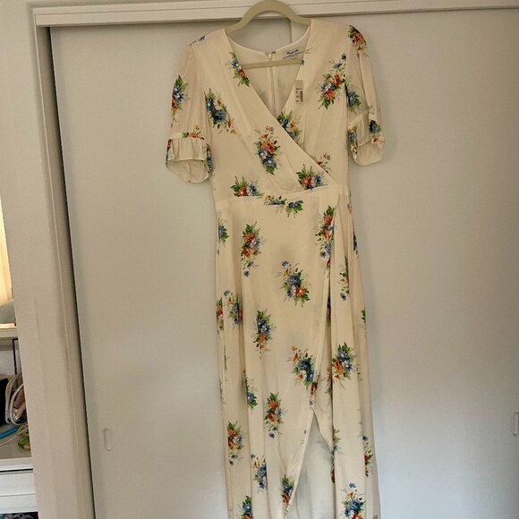 Madewell Ruffle-Sleeve Maxi Dress - Picture 2 of 4